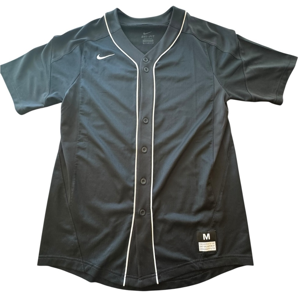 Nike Black Athletic Jersey Shirt